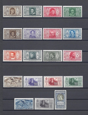 ITALY 1932 SG 314/25 MNH Cat £135