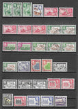 FIJI 1938/55 SG 249/66b USED Cat £252