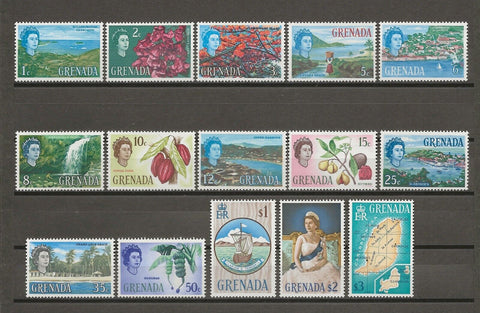 GRENADA 1966 SG 231/45 MNH Cat £32