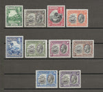 GRENADA 1934/36 SG 135/44 MINT Cat £60