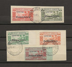 NEW HEBRIDES/FRENCH 1941 SG FD77/81 USED Cat £200