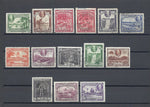 BRITISH GUIANA 1934/51 SG 288/300 USED Cat £180