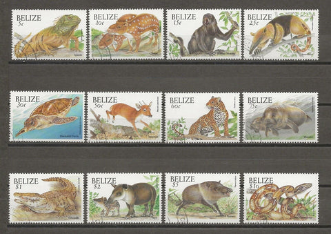 BELIZE 2003 SG 1254/65a USED Cat £29