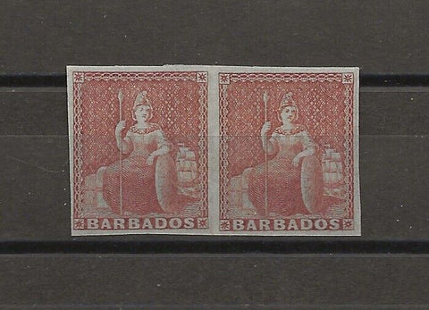 BARBADOS 1852/55 SG 5 MINT Cat £240