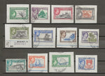 GILBERT & ELLICE ISLANDS 1939/55 SG 43/54 USED Cat £48