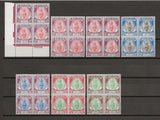 MALAYA/PERAK 1950/56 SG 128/48 + Shades MNH Cat £578