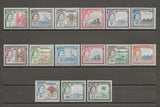 GAMBIA 1953/59 SG 171/85 MNH Cat £110