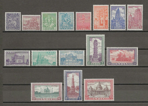 INDIA 1949 SG 309/24 MNH Cat £325