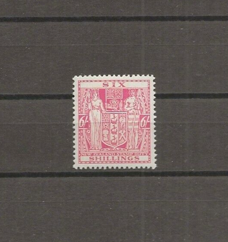 NEW ZEALAND FISCAL 1940/58 SG F196 MNH Cat £55