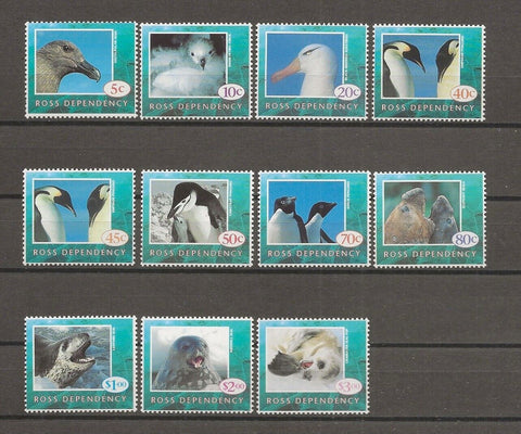 NEW ZEALAND/ROSS DEPENDENCY 1994 SG 21/31 Cat £15