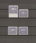 CANADA 1933/4 SG D14/17 MNH Cat £60