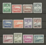 ANTIGUA 1938/51 SG 98/109 MINT Cat £130