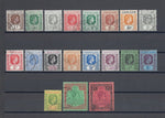 LEEWARD ISLANDS 1938/51 SG 95/114c USED Cat £140