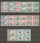 BRITISH VIRGIN ISLANDS 1962 SG 162/73 MNH Cat £100