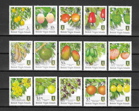 BRITISH VIRGIN ISLANDS 2004 SG 1146/60 MNH Cat £35