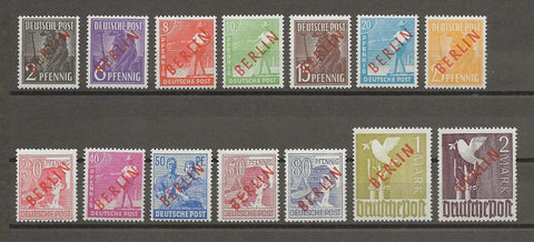 GERMANY 1948 SG B21/34 MNH Cat £1700