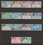 BRITISH ANTARCTIC TERRITORY 1971 SG 24/37 USED Cat £80