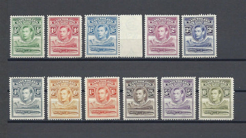 BASUTOLAND 1938 SG 18/28 MINT Cat £130