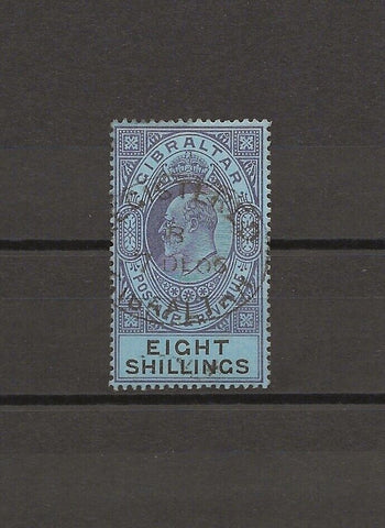 GIBRALTAR 1903 SG 54 USED Cat £225. CERT