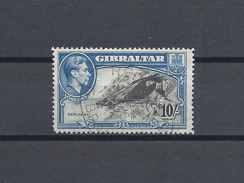 GIBRALTAR 1938/51 SG 130 USED Cat £130