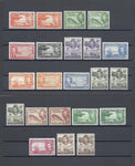 CAYMAN ISLANDS 1938/48 SG 115/26a MINT Cat £225