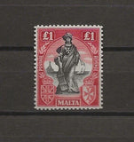 MALTA 1922/26 SG 140 MINT Cat £110