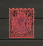 LEEWARD ISLANDS 1952 SG 114c USED Cat £40