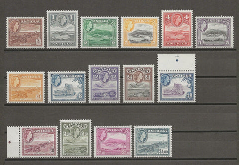 ANTIGUA 1953/62 SG 120a/34 MINT Cat £95