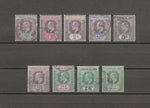 LEEWARD ISLANDS 1902 SG 20/28 USED Cat £225