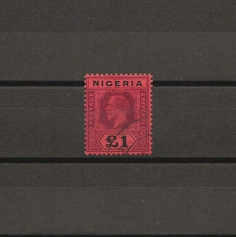 NIGERIA 1914/29 SG 12b USED Cat £350