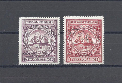 TURKS & CAICOS ISLANDS 1900/04 USED Cat £190