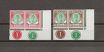 MALAYA/KEDAH 1950/55 SG 89/90  MINT Cat £200