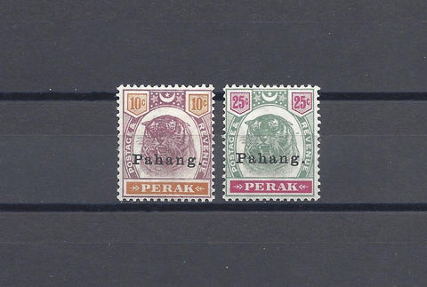 MALAYA/PAHANG 1898 SG 19/20 MINT Cat £114