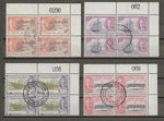 CAYMAN ISLANDS 1950 SG 144/47 USED Cat £180