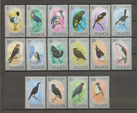 ST LUCIA 1976/79 SG 415/30a MNH Cat £38