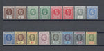 LEEWARD ISLANDS 1912/22 SG 46/57 + Shades MINT Cat £139