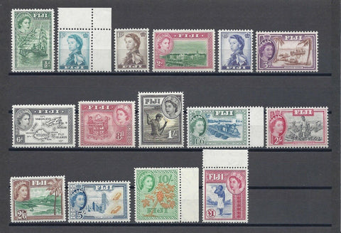 FIJI 1954/59 SG 280/95 MNH Cat £90