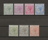 CYPRUS 1892/94 SG 31/37 MINT Cat £450