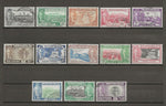 MONTSERRAT 1951 SG 123/35 USED Cat £75