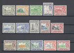 ST CHRISTOPHER NEVIS ANGUILLA 1954/63 SG 106a/118 MNH Cat £95