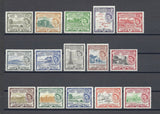 ST CHRISTOPHER NEVIS ANGUILLA 1954/63 SG 106a/118 MNH Cat £95