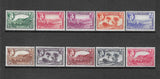 MONTSERRAT 1938/48 SG 101a/10a MINT Cat £233