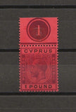 CYPRUS 1924/28 SG 102  MINT Cat £300