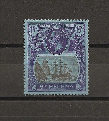 ST HELENA 1922/37 SG 113 MINT Cat £1100. CERT