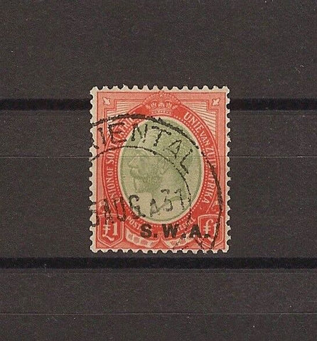 SOUTH WEST AFRICA 1927/30 SG 57 USED Cat £170