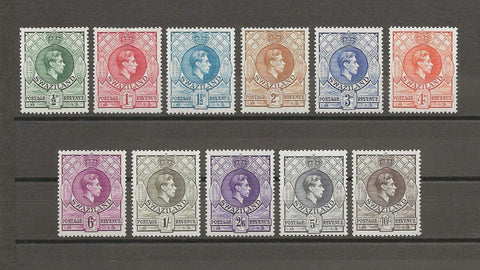 SWAZILAND 1938/54 SG 28/38a MINT Cat £95