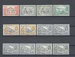 NIGERIA 1953/58 SG 69/80 + Shades MINT Cat £170