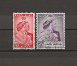 NORTH BORNEO 1948 SG 350/351 USED Cat £41