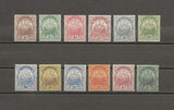 BERMUDA 1922/34 SG 77/87 MINT Cat £65