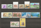 NYASALAND 1964 SG 199/210 MNH Cat £21